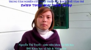 DNHSNL - Cam nhan hoc vien 06 - Nguyen Thi Tuyet DHKHXHNV